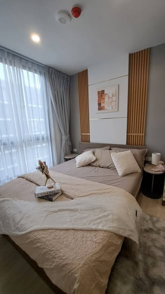 bedroom of Nue Cross Khu Khot Station (นิว ครอส คูคต สเตชัน)