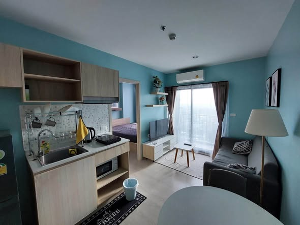 bedroom of NUE Noble Srinakarin Lasalle นิว โนเบิล ศรีนครินทร์ – ลาซาล