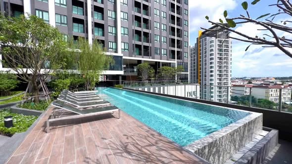pool of NUE Noble Srinakarin Lasalle นิว โนเบิล ศรีนครินทร์ – ลาซาล