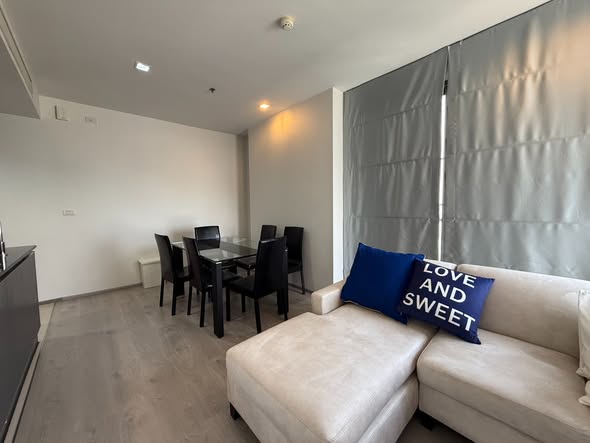 living room and bedroom of Nye by Sansiri