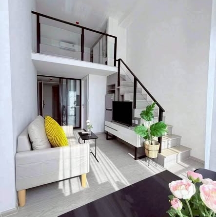 living room of Origin Plug&Play Ramkhamhaeng Triple Station