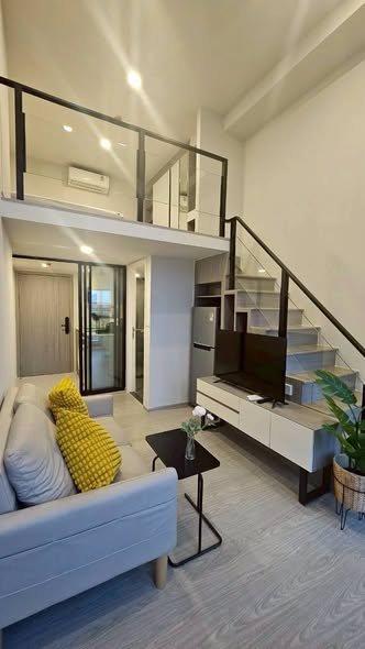 living room of Origin Plug&Play Ramkhamhaeng Triple Station