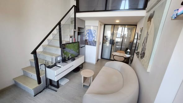 living room of Origin Plug&Play Ramkhamhaeng Triple Station