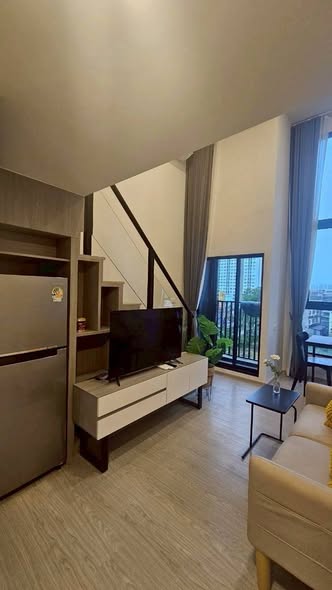 living room of Origin Plug&Play Ramkhamhaeng Triple Station