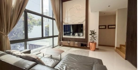 living room and bedroom of Parc Priva