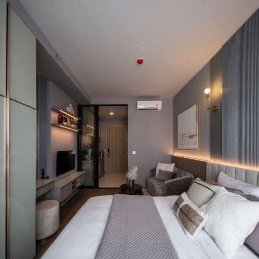 bedroom of Park​ Origin​ Phaya Thai