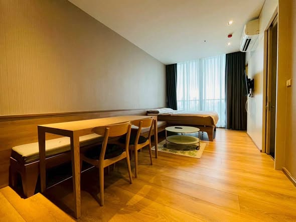 bedroom and living room and room interior of Park Origin Phrom Phong