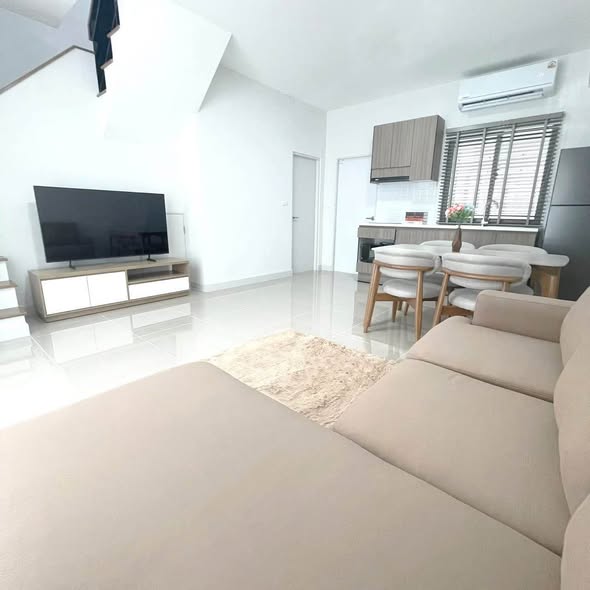 bedroom and living room of Pleno Pinklao-Charun 3