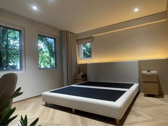 bedroom of Raintree villa