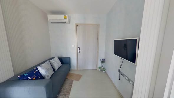 bedroom of Rhythm Sukhumvit 36-38