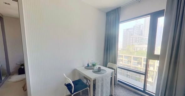 bedroom of Rhythm Sukhumvit 36-38