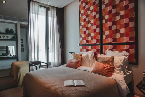 bedroom of SALADAENG One