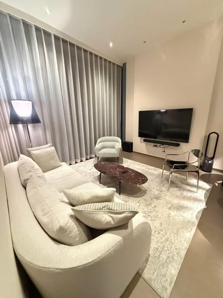 bedroom and living room of SCOPE Langsuan