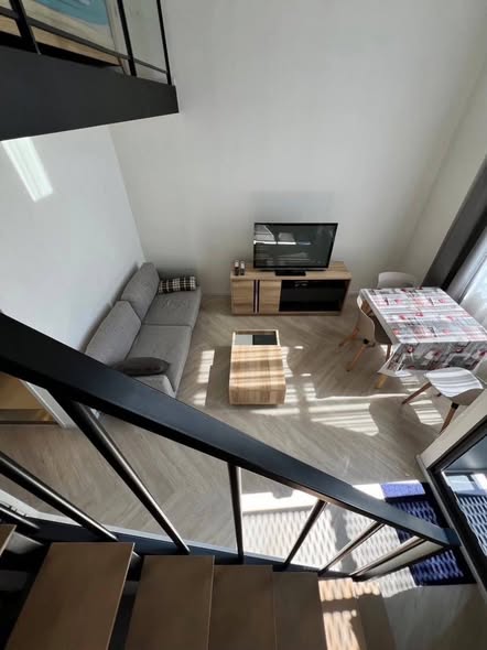 living room of Siamese Sukhumvit 48 ไซมิส สุขุมวิท 48