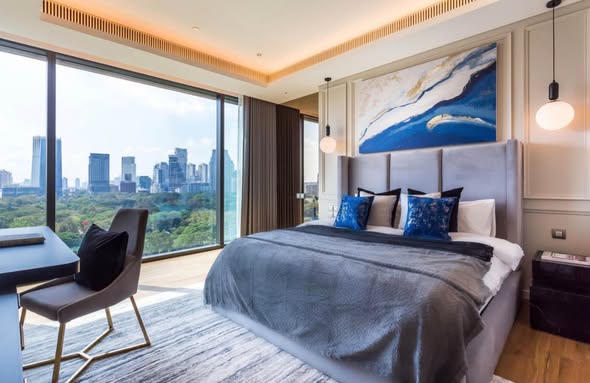 bedroom of Sindhorn Tonson