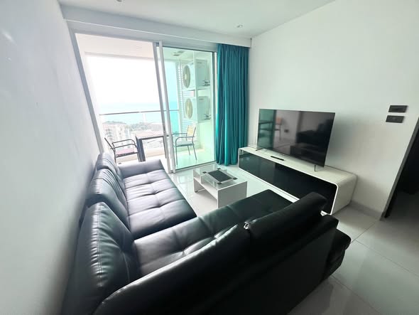 bedroom and living room of Sky Residences Pattaya
