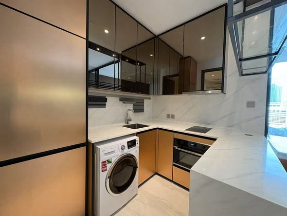 kitchen of Supalai Icon Sathon