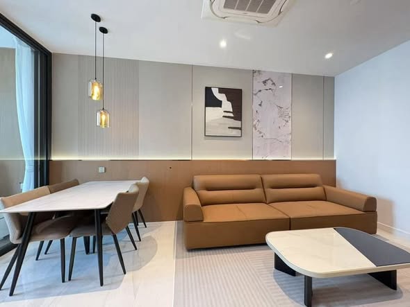 living room and room interior of Supalai Icon Sathon