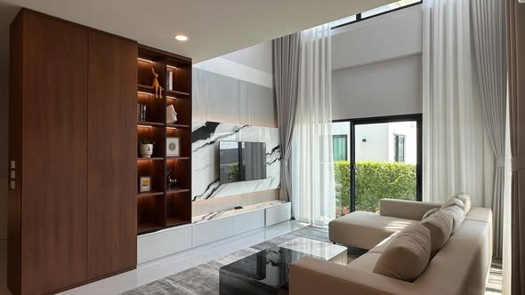 living room and bedroom and room interior of The City Bangna