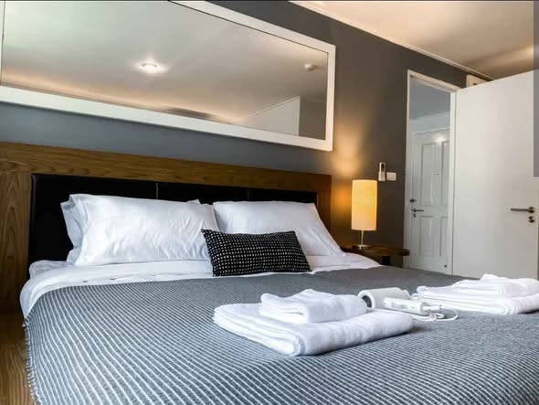 bedroom of The Clover