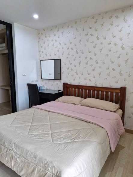 bedroom of The Forest Condo Chaengwattana