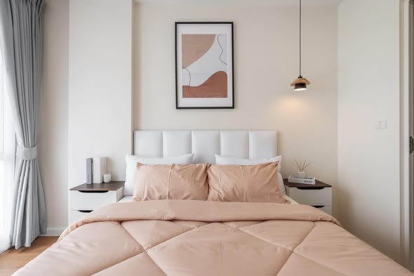 bedroom of The Key Prachachuen