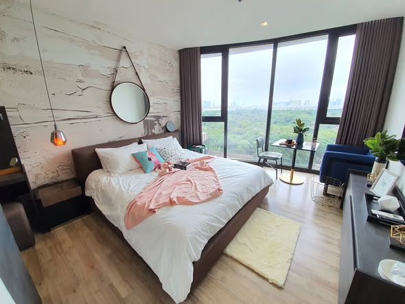 bedroom of THE LINE Jatujak-Mochit