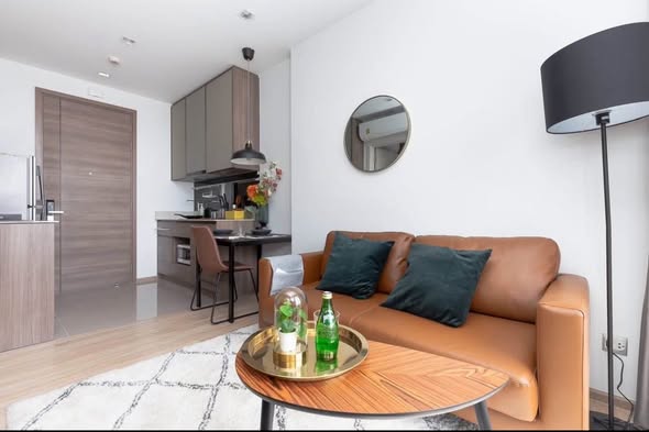 living room of THE LINE Phahon-Pradipat