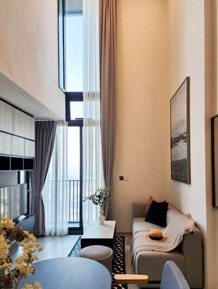 living room of THE LINE Sukhumvit 101