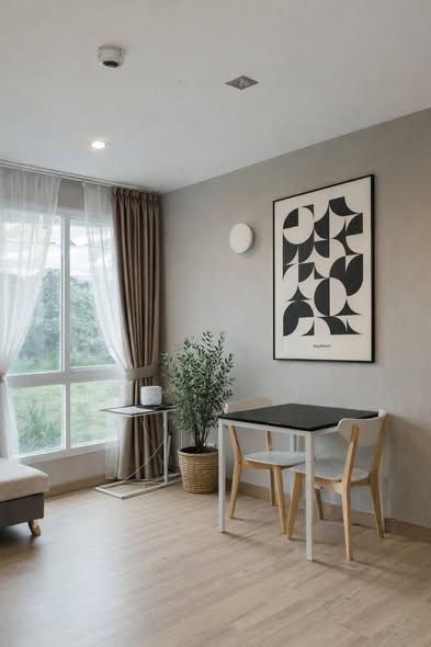 living room of The One Plus+ @Srinakarin