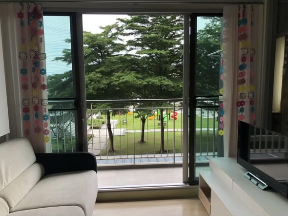 bedroom and room interior of The Parkland Srinakarin Lakeside