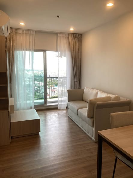 living room and bedroom of The Prodigy Condo MRT Bangkhae