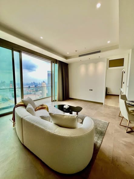 living room of The Residences at Mandarin Oriental Bangkok