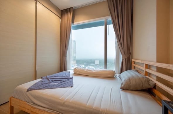 bedroom of The Saint Residences