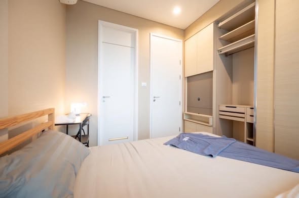 bedroom of The Saint Residences