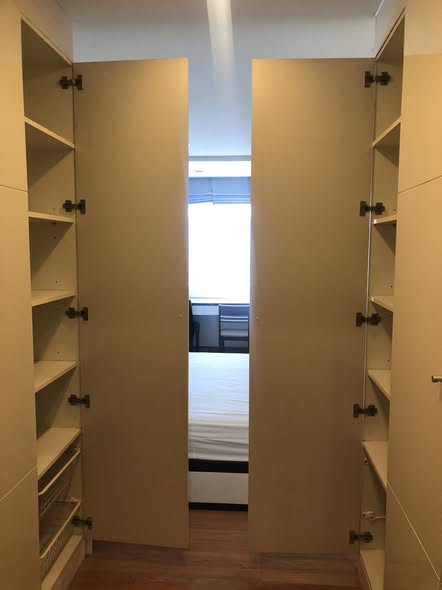 bedroom and room interior of Tree Condo Ekamai (Sukhumvit 40)