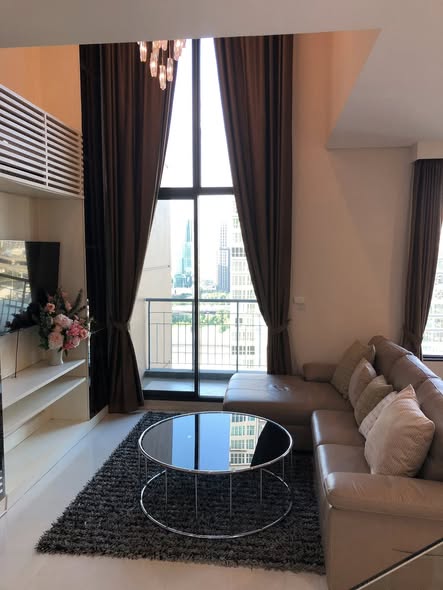 living room of Villa Asoke Condominium