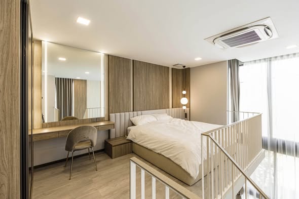 bedroom of VIVE กรุงเทพกรีฑา