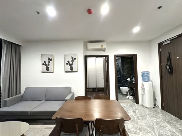 living room and room interior of Whizdom Inspire Sukhumvit วิสซ์ดอม อินสปาย สุขุมวิท