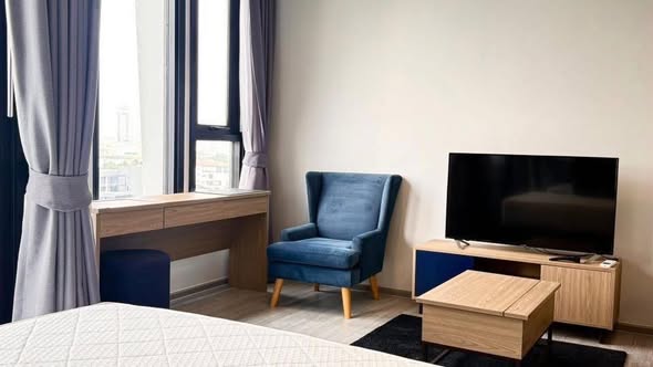 living room and bedroom of XT Ekkamai