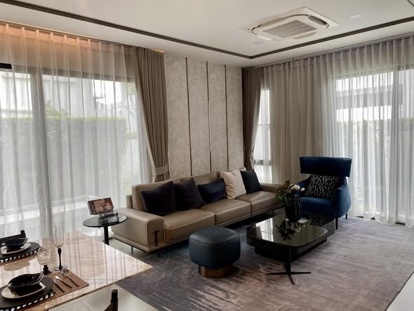 bedroom and living room of มัณฑนา บางนา กม.15 | MANTANA Bangna km. 15