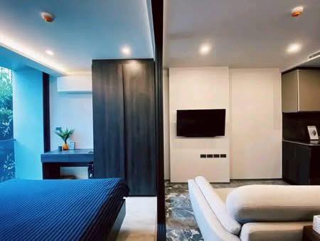 bedroom and living room and room interior of 168 Sukhumvit 36