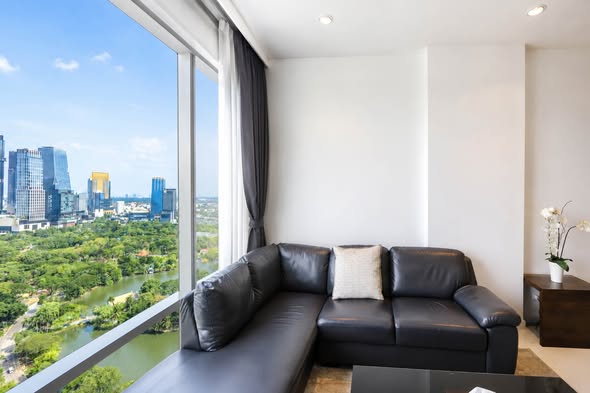 living room of 185 Rajadamri