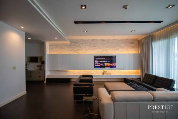 living room of 185 Rajadamri