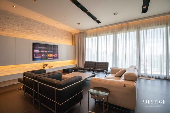 living room of 185 Rajadamri