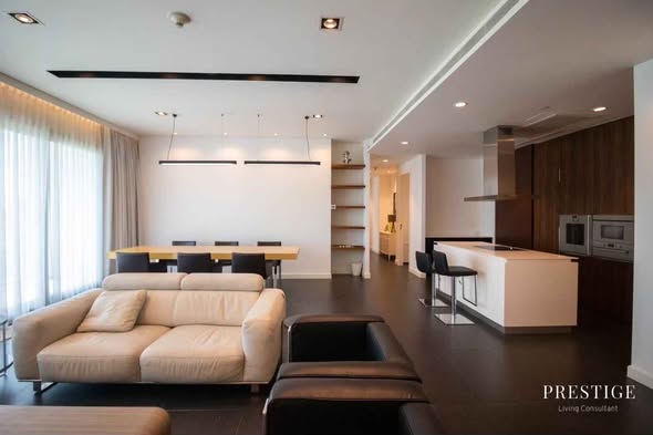 living room of 185 Rajadamri