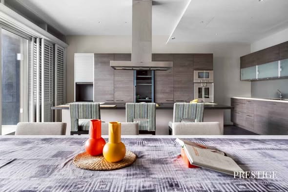 living room and kitchen of 185 Rajadamri