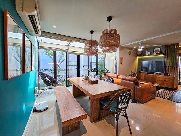 living room and room interior of 1.Areeya Como Primo