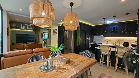 living room and room interior of 1.Areeya Como Primo