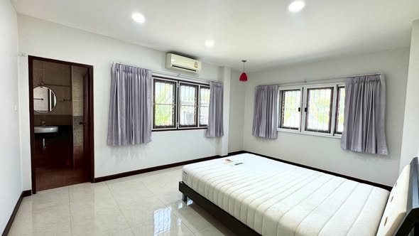 bedroom of บ้านเดี่ยว 2 ชั้น อยู่อาศัย (อุปกรณ์ สาธิตAerodynamics)